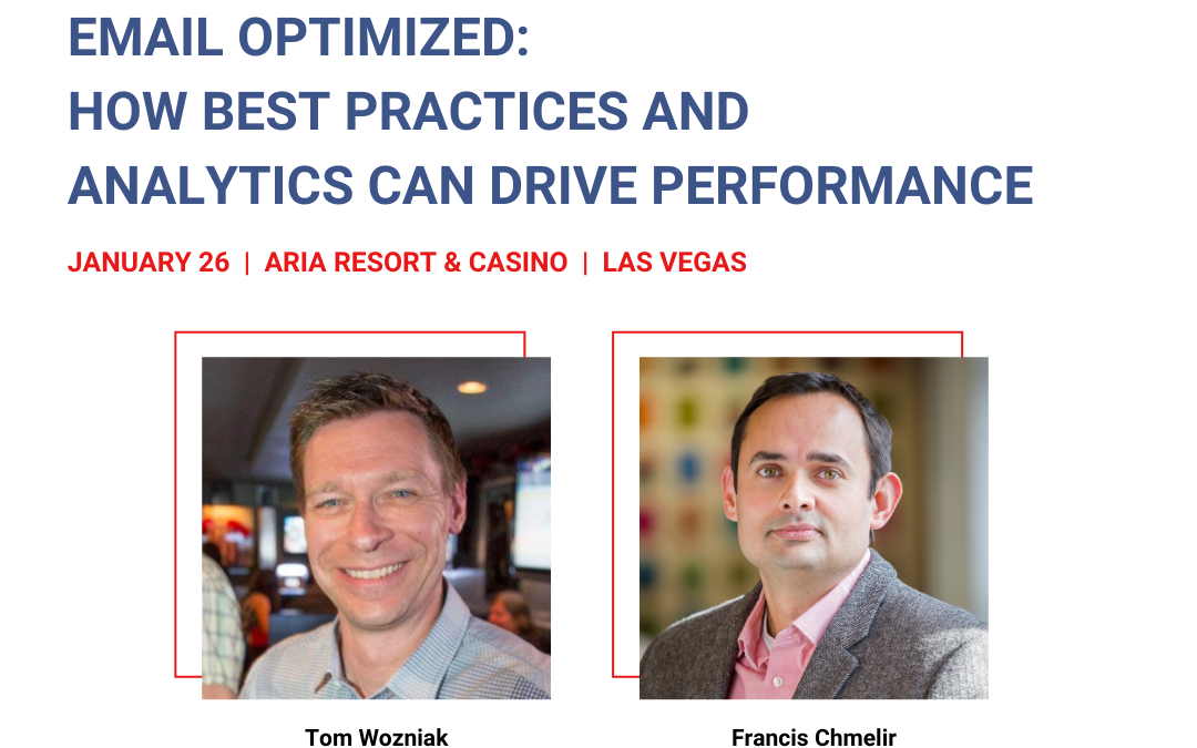 OPTIZMO™ to Sponsor and Present at MailCon Las Vegas 2020
