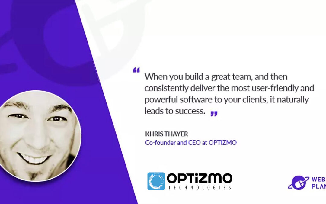 OPTIZMO™ CEO Khris Thayer Offers Company Insights in Comprehensive Interview with Website Planet